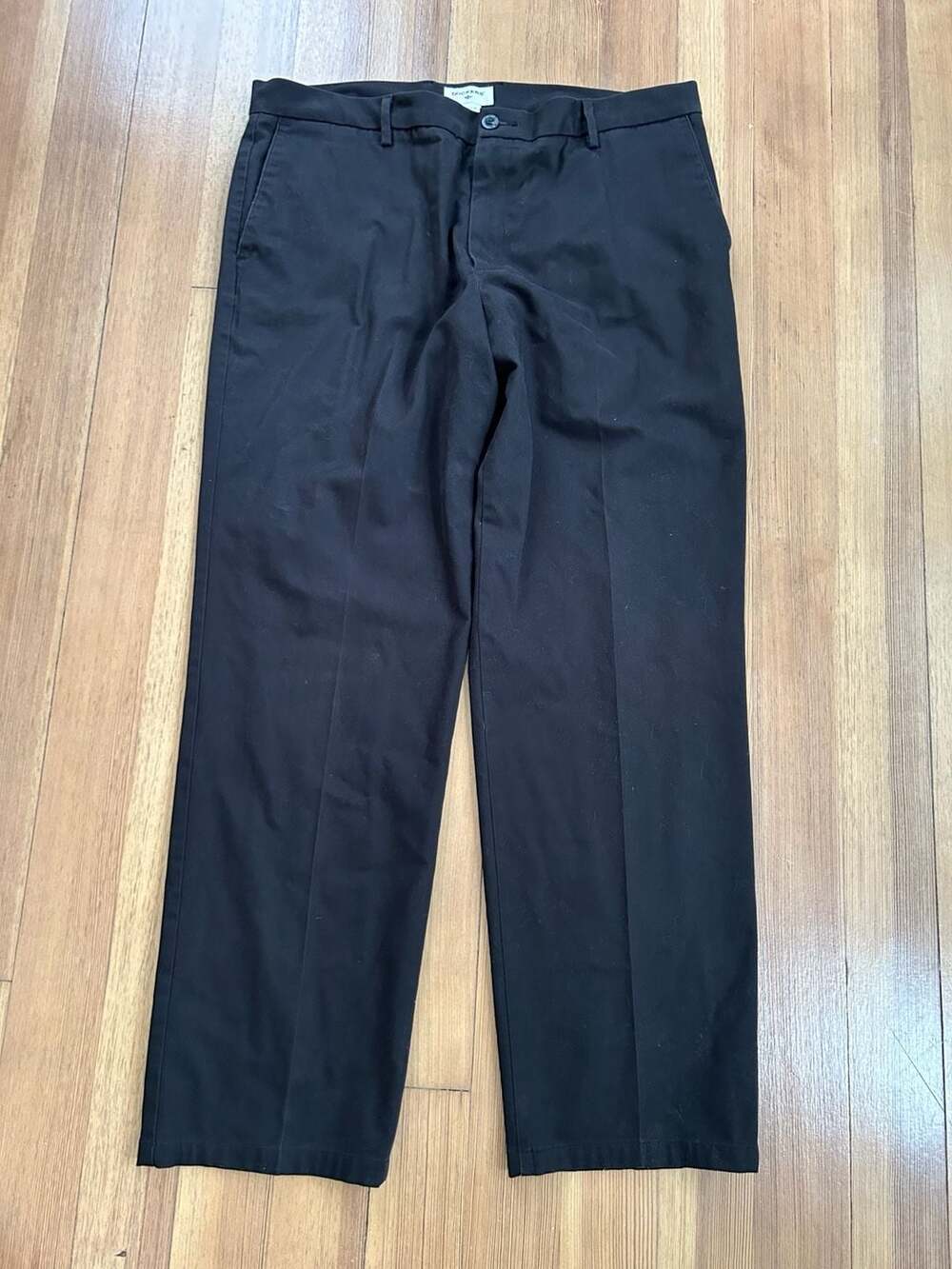 Dockers Men's Classic Fit Black Dress Pants, Size 38W 32L